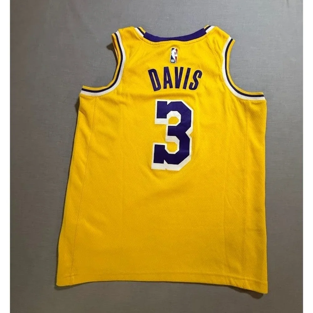 Los Angeles Lakers Anthony Davis #3 Basketball Jersey‎ Nike Swingman Size 44